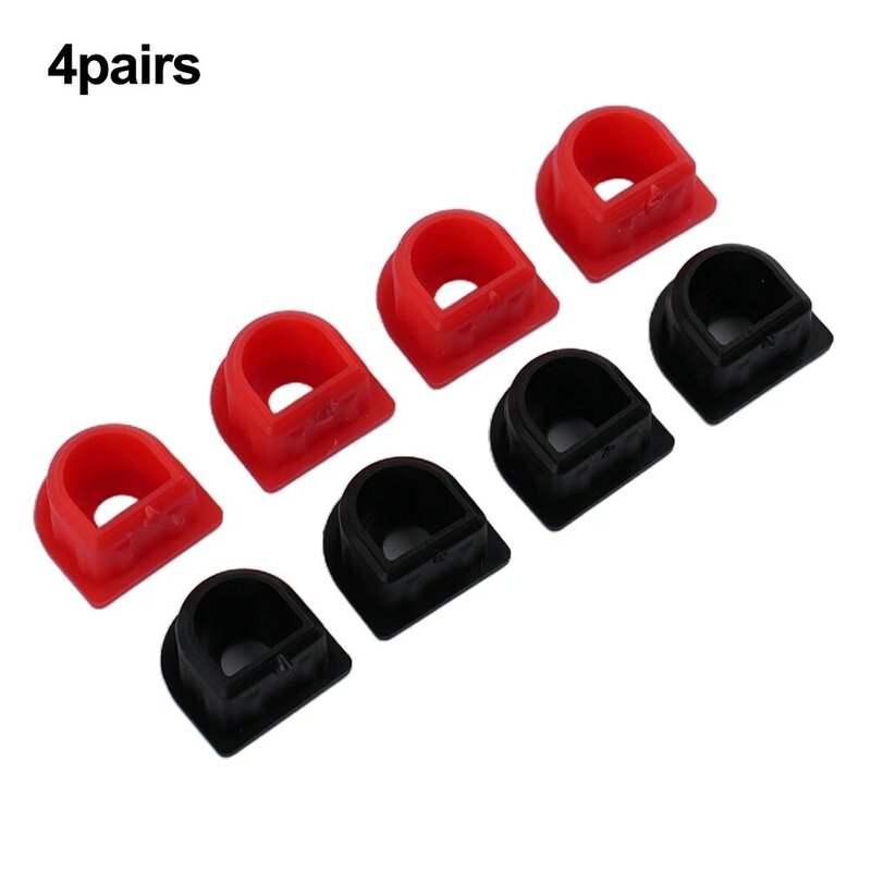 High Quality Waterproof Cable Cable Gland 120A 175A 8pcs Black Connectors Durable Red Tool Accessories Waterproof