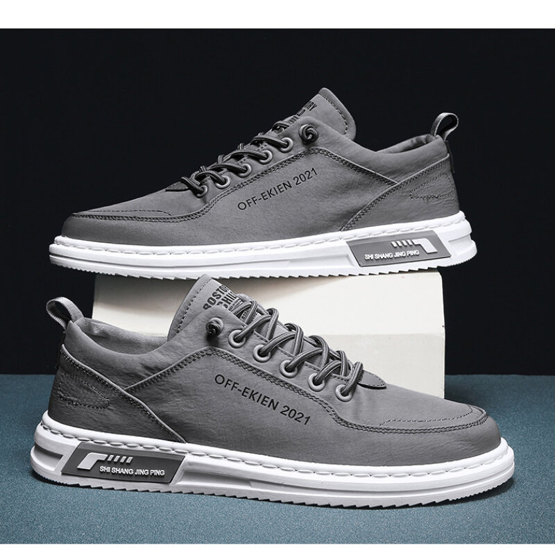 2024 New Canvas Shoes Versatile Soft Sole Casual Sports Men's Shoes Korean Edition Trendy Breathable and Comfortable