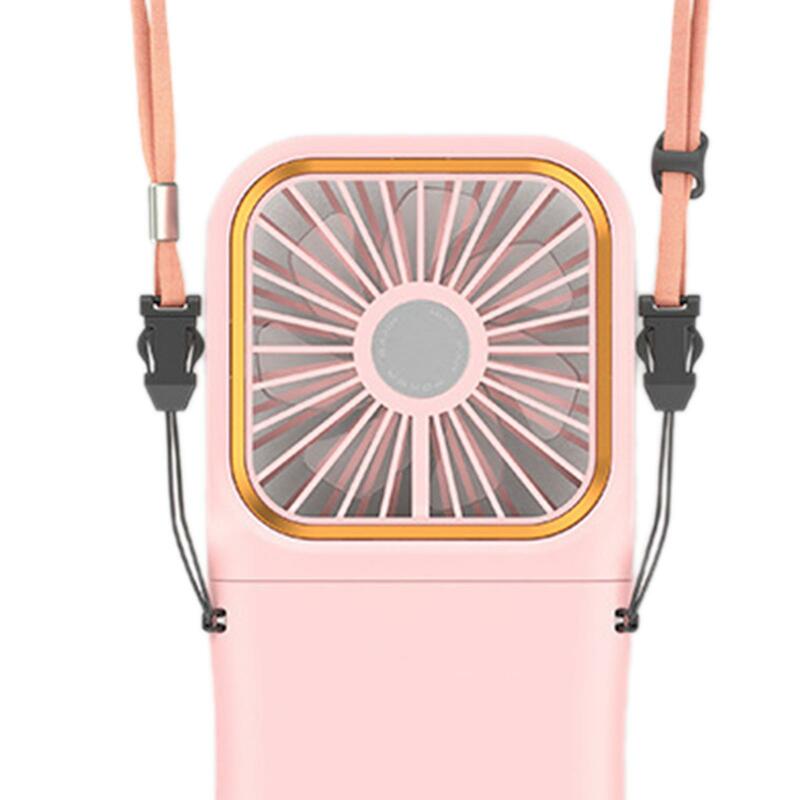 Kipas Mini portabel, kipas genggam lipat nirkabel, kipas meja bisa dipakai untuk dalam ruangan