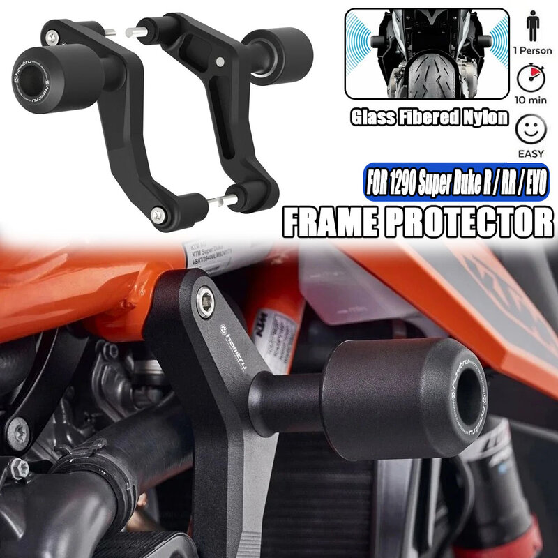 For KTM 1290 Super Duke R / RR / EVO 2020 2021 2022 2023 Motorcycle Frame Sliders Crash Protector