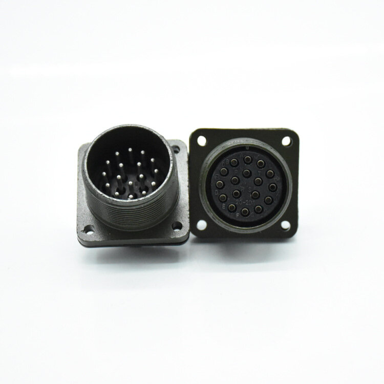 Connector MS3102A20-29P circular square socket aviation plug -20-29P Electronic Accessories & Supplies Electronic Data Systems