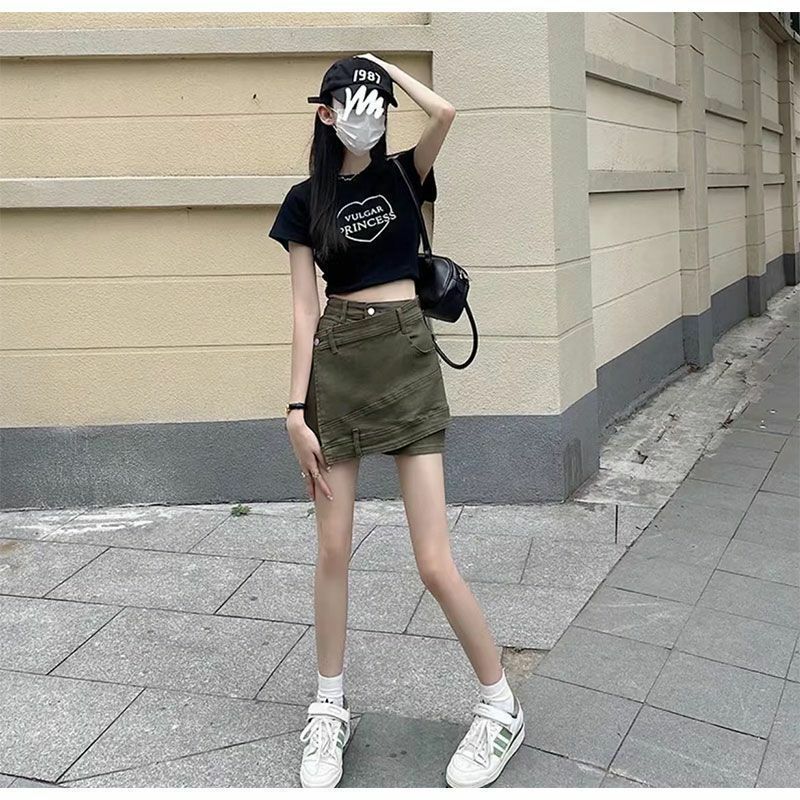 Plus Size Women's Casual Shorts Summer Solid High Waist Shorts Clothes for Women Shorts Cargo Pants Women's Clothing