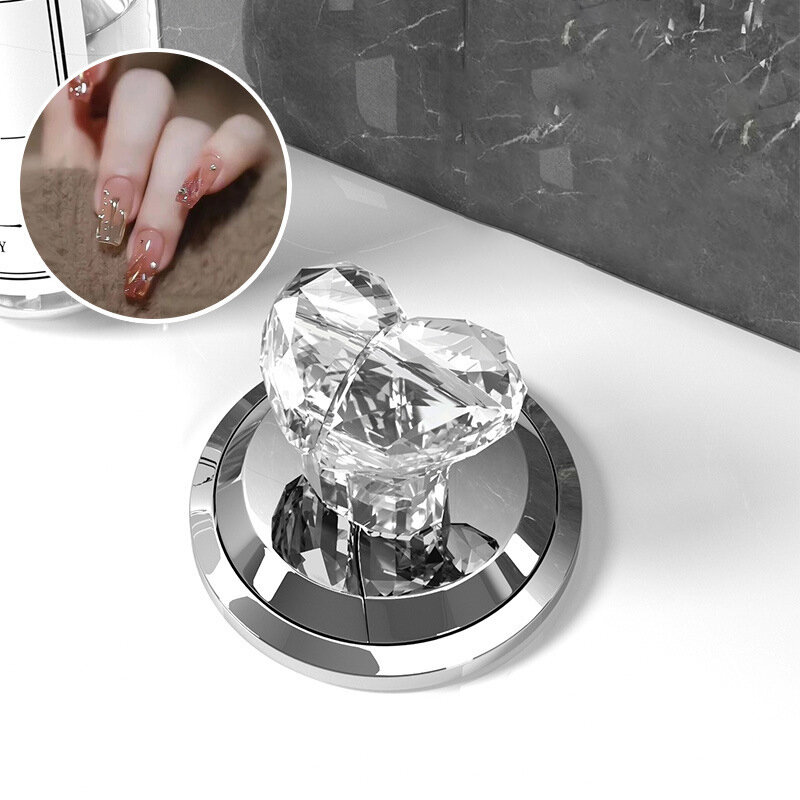 Selbst klebende Herz Toilette Presse Wassertank Spül knopf Badezimmer Toilette Knopf Assistent Nail Art Türgriff Home Dekoration