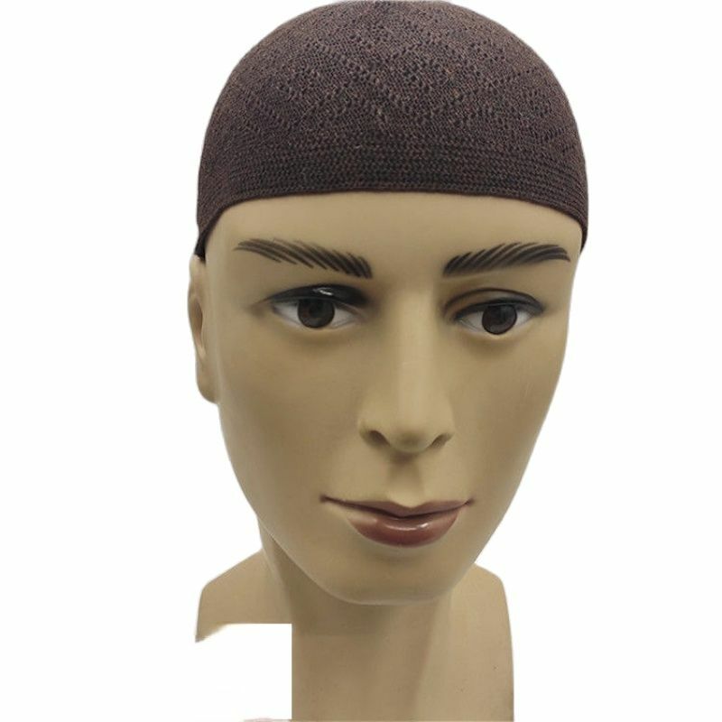 Shammag 사우디 남성 이슬람 의류기도 모자, 비니 모자, 여름 예배 이슬람 모자, 남성용 키파, 유대인 아랍 남성 및 머리띠
