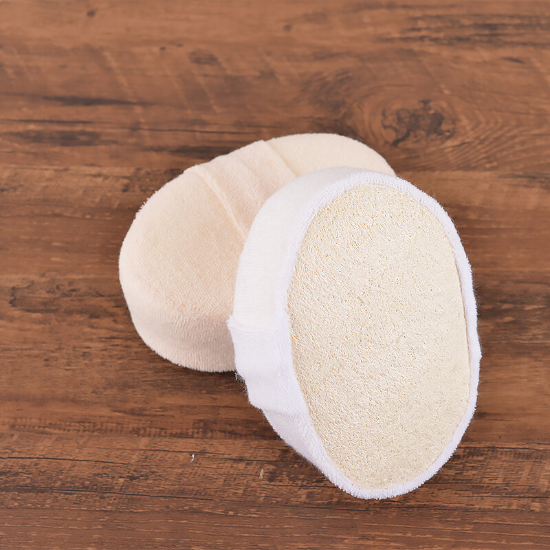 100% naturalny gąbka z trukwy Unisex ręcznik kąpielowy z grubą gąbką do wycierania pod prysznic rękawica peelingująca trwałe, zdrowe szczotka do masażu
