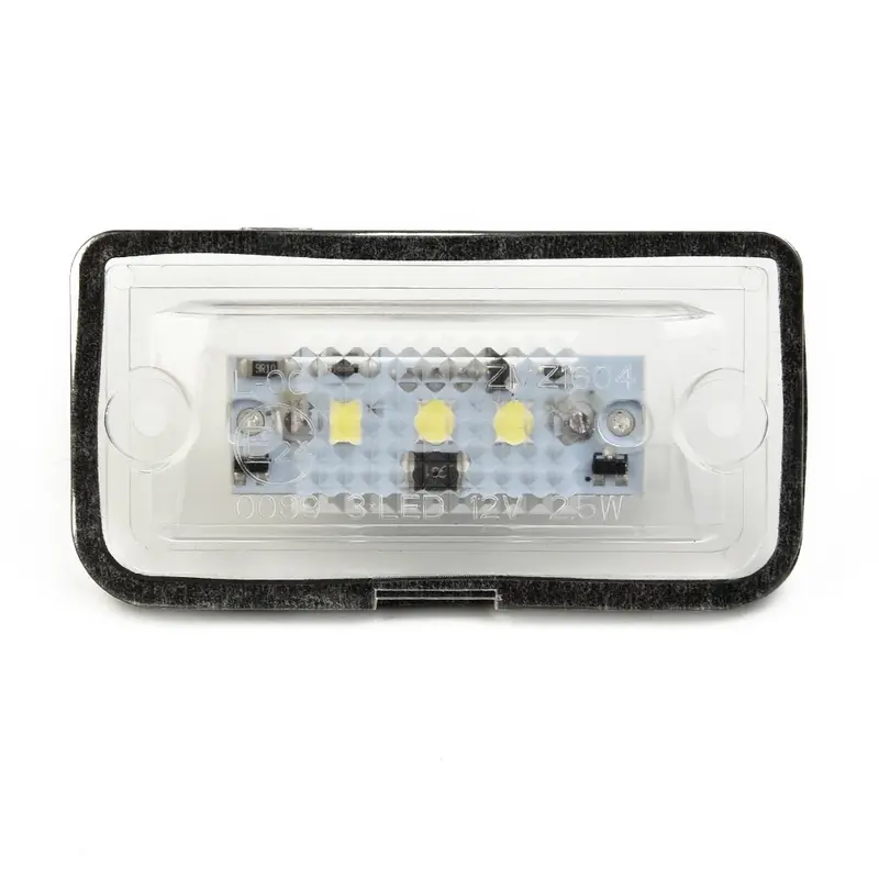 Lamp License Plate Lights C-Class W203 Sedan Easy To Install For Mercedes Low Consumption Replacement Accessories