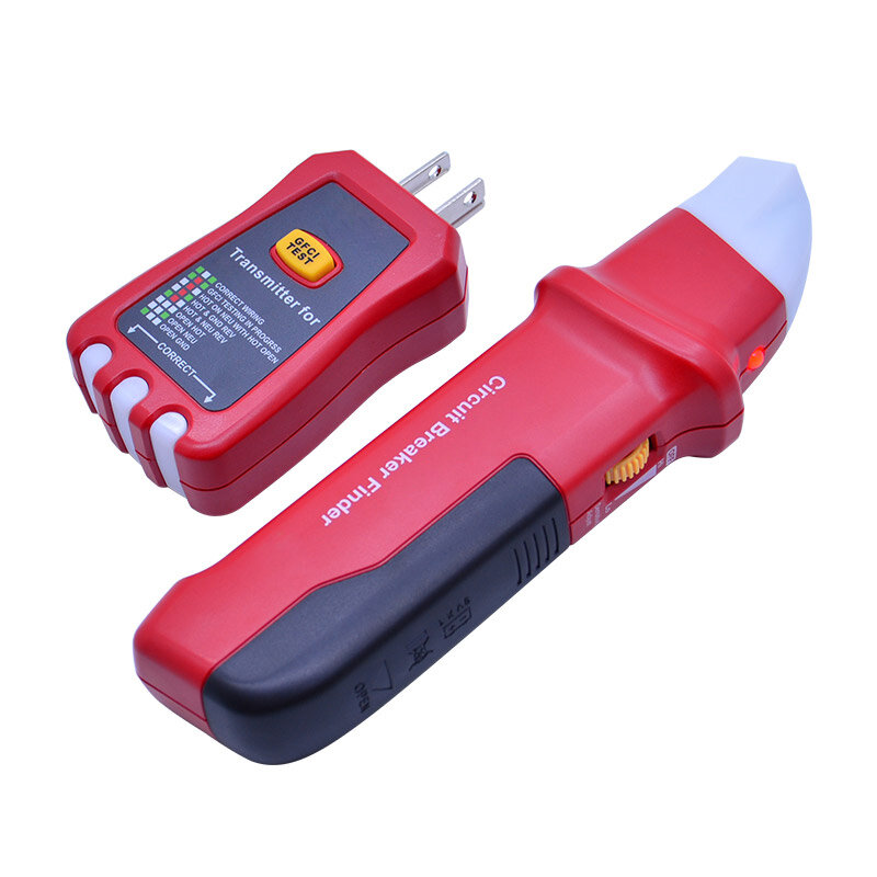 Xin Tester 90-120V AC เครื่องมือทดสอบเครือข่ายเครื่องทดสอบซ็อกเก็ต GFCI Outlet Receptacle Diagnostic พร้อมไฟ LED