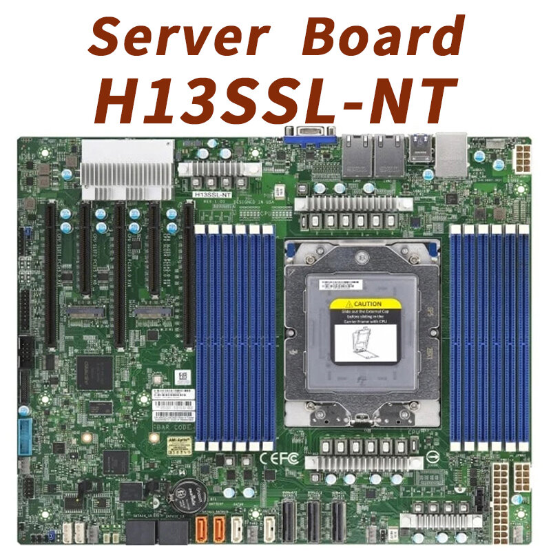 H13SSL-NT for Supermicro Motherboard supported AMD EPYC 9004 series Processors