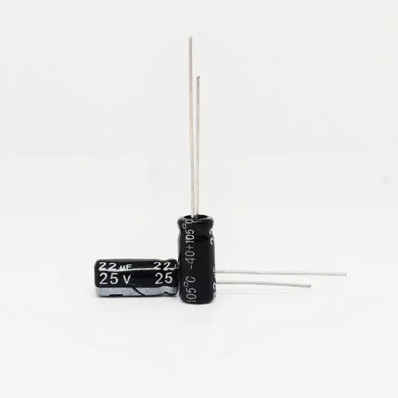 (50 шт.) 25V22UF объем: 4*7 мм 25V2 2UF алюминиевые электролитические конденсаторы высокого качества