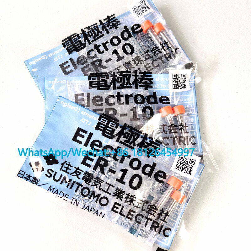 1 ~ 20pairs ER-10 Elektroden Sumitomo Typ-39 T-66 T-71C 72C 81C 82C Z1C Z2C T-600C T-400S Q101 q102 Fusion Splicer Elektrode Stange