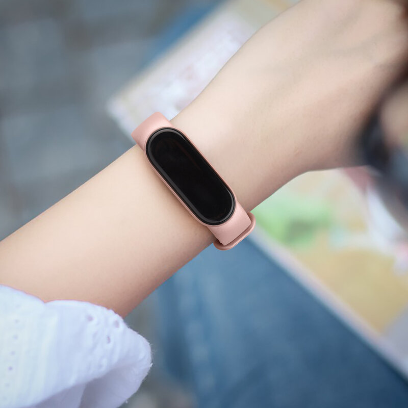 Strap Band For Xiaomi Mi Band 6 5 3 4 Silicone Wrist Watchband Strap For Xiaomi Mi Band 6 5 4 3 Bracelet Wristband Accessories