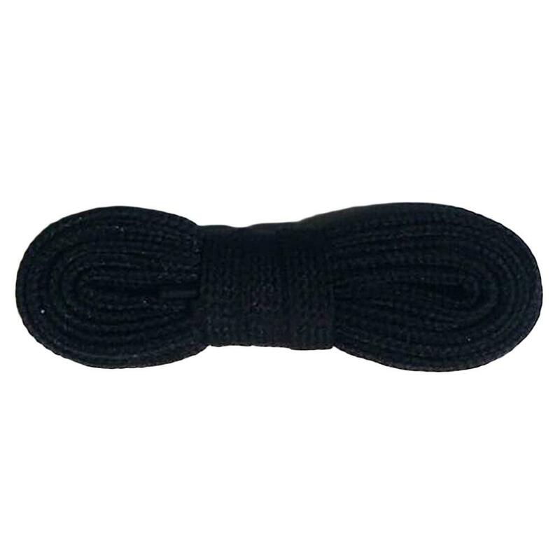 Cordones gruesos de doble capa para mujer, 1,5 CM de ancho, cuerda deportiva no elástica, accesorios blancos para zapatillas de ocio