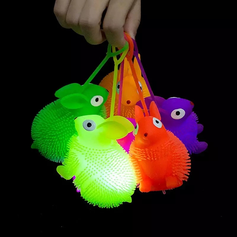 Flitsbal Schattig Kinderspeelgoed Grappig Knijpen Elastische Bal Decompressie Sensorische Educatieve Cognitieve Speelgoed Verjaardagscadeau