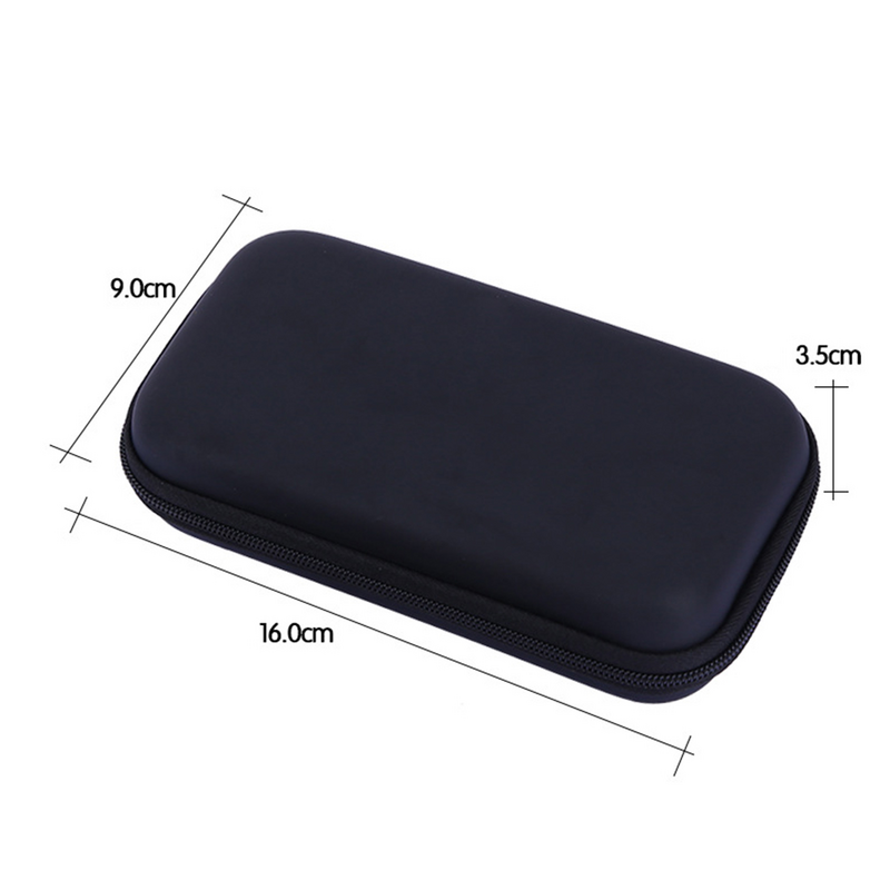 Caja receptora de tirachinas, bolsa de almacenamiento multifuncional para exteriores, bolsa de tirachinas portátil, negro