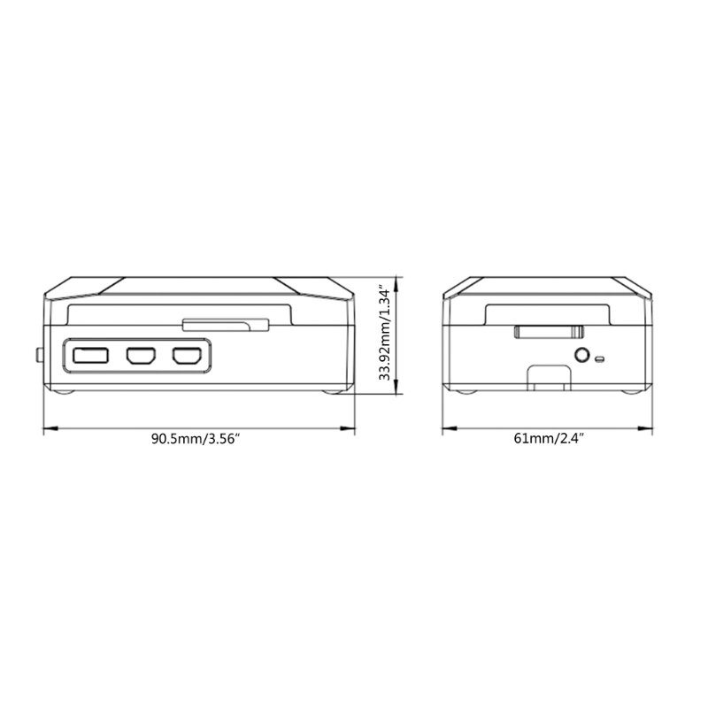 PWM 팬 박스가 포함된 RPI5 보드용 효율적인 방열 보호 케이스 커버