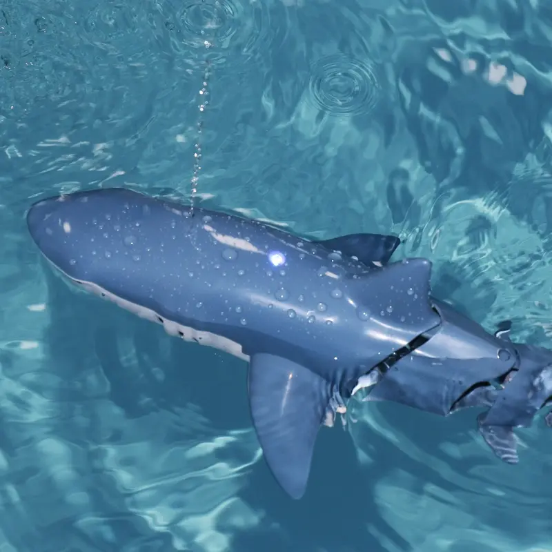 Śmieszne zdalnie sterowane zabawkowy rekin zabawki elektryczne do wanny zwierząt dla dzieci chłopców dzieci fajne rzeczy rekiny podwodne