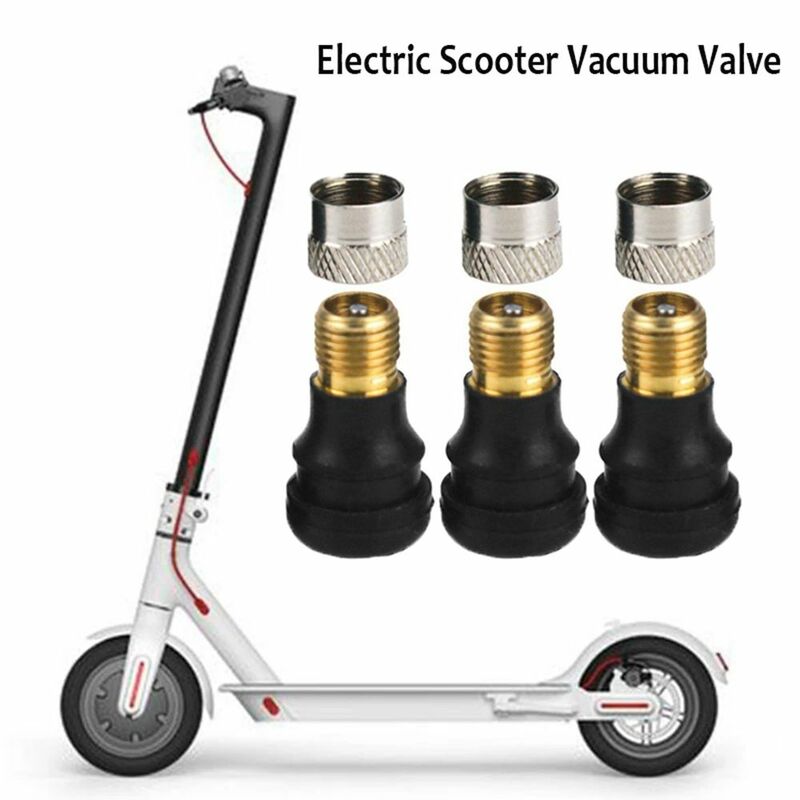 Vannes à gaz de roue de scooter électrique sans chambre à air, accessoires de haute qualité, scooter électrique extérieur, soupape à vide, 12.5x24.7mm