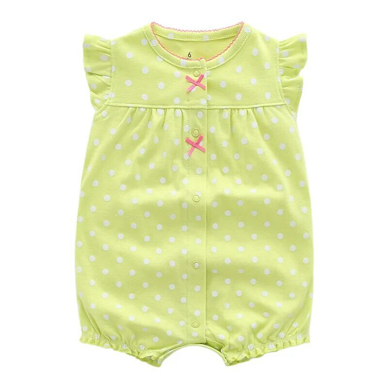 2023 Sommer Baby Stram pler Baby Mädchen Kleidung Baumwolle Neugeborene Baby Kleidung Baby Overalls Kurzarm Kinder kleidung