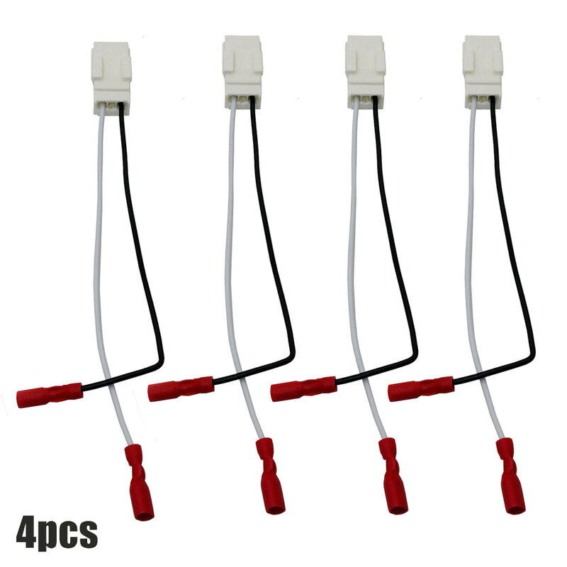 4pcs Adapter do głośnika kable w wiązce kabel samochodowy Adapter przewodu dla Jeep -Renegade 2014-2018 części do zewnątrz