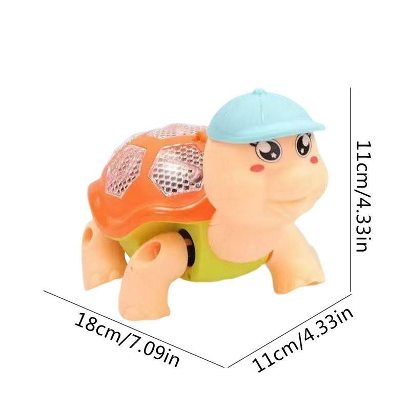 Musical Turtle Baby Toys Simulation Turtle Shaped Music Baby Toys Fun Lights And Sounds Electronic Toys For Toddlers Christmas