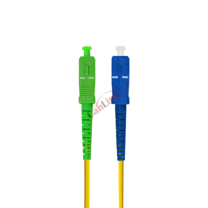 10 pz/lotto cavo Jumper in fibra ottica SC/UPC-SC/APC SM 3mm cavo Patch di prolunga monomodale