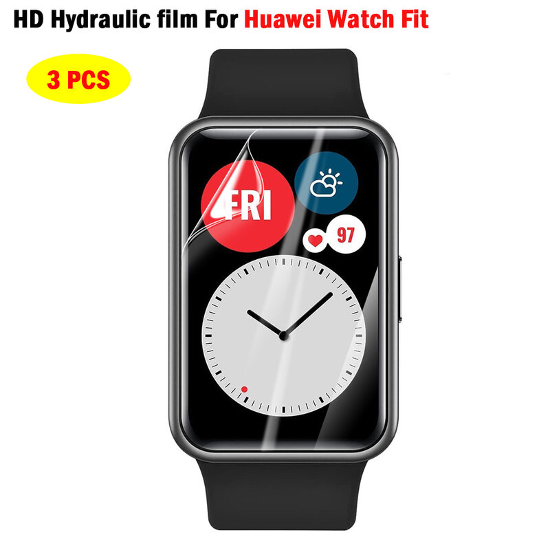 Hydraulic film for huawei watch fit 2 Accessorie smartwatch 9D Ultra thin protective screen protector cover for huawei watch fit