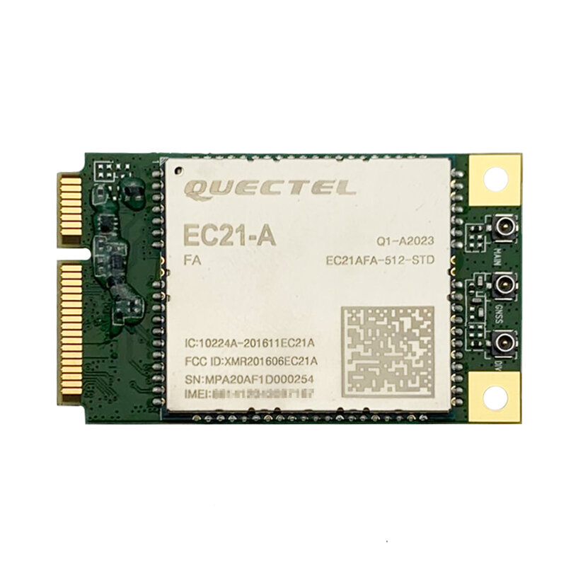 Quectel EC21ชุด LTE Cat1 MINI PCIE โมดูล EC21-A EC21-AU EC21-E EC21-EU EC21-J EC21-V EC21-KL EC21-AUT EC21-AUX EC21-EUX