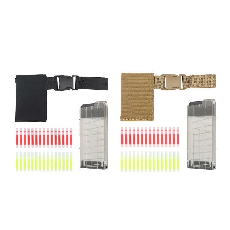 Marking Light Signal Sticks Paintball Marker Accessories Pouch Hanger Emergency Easy to Use Portable with Fixed Sleeve Dispenser