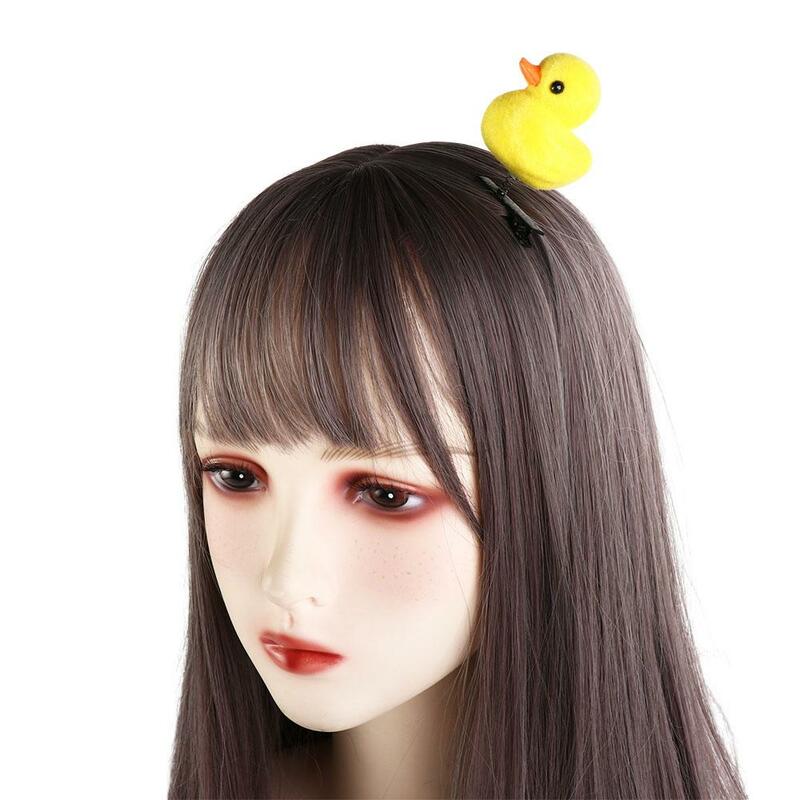 Rabbit Duck Hair Clip Cute Dog Plush Chicken Barrettes Cartoon Hair Accessories Girls/Female