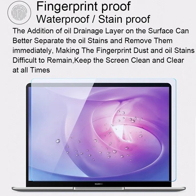 Pelindung layar Laptop untuk Huawei MateBook D14 D15/13 14/X 2020/X Pro 13.9/MagicBook 14 15 16 Film Anti silau cahaya biru
