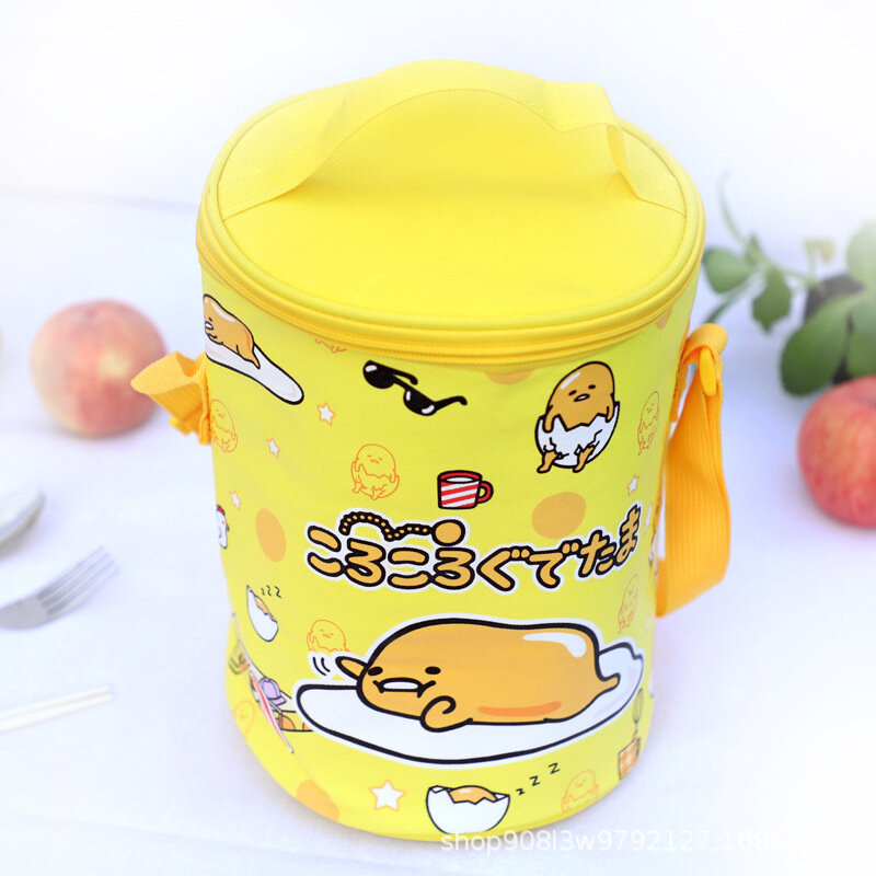 Meine Melodie Lunch Bag Kuromi Kawaii Doraemon Cartoon Hello kitty Picknick Strand tasche Bento Bag Mittagessen Thermo tasche Kinder Geschenk