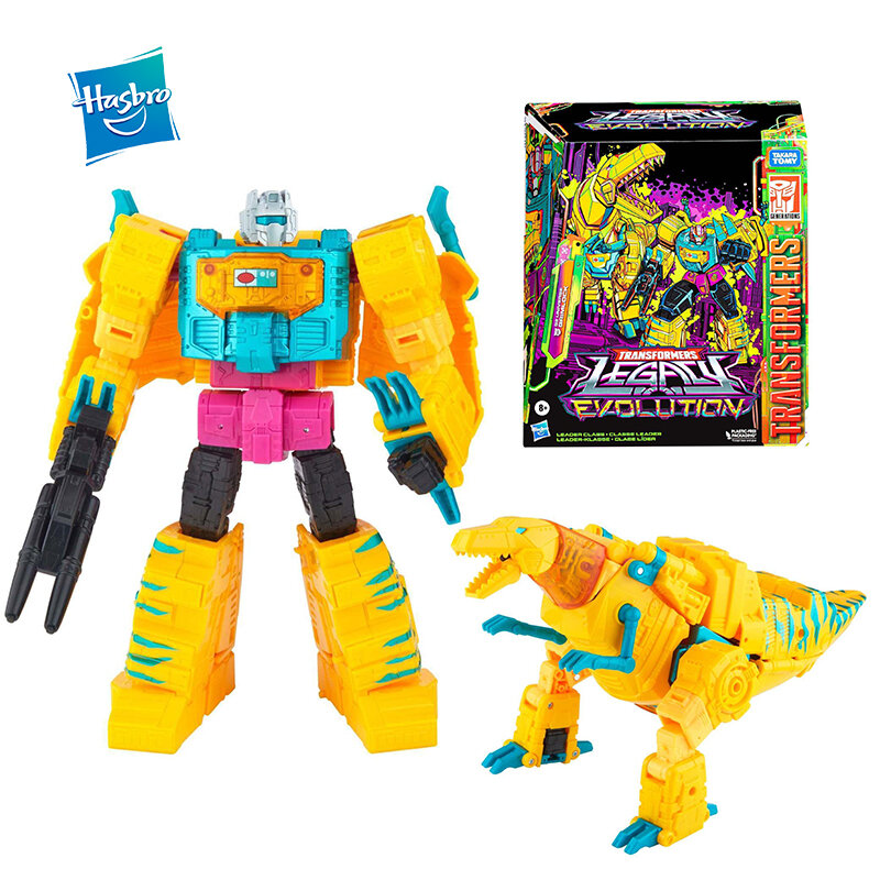 Hasbro-figura de acción Original Transformers Legacy Evolution Leader Grimlock, 21cm, juguete coleccionable, regalos de Hobby
