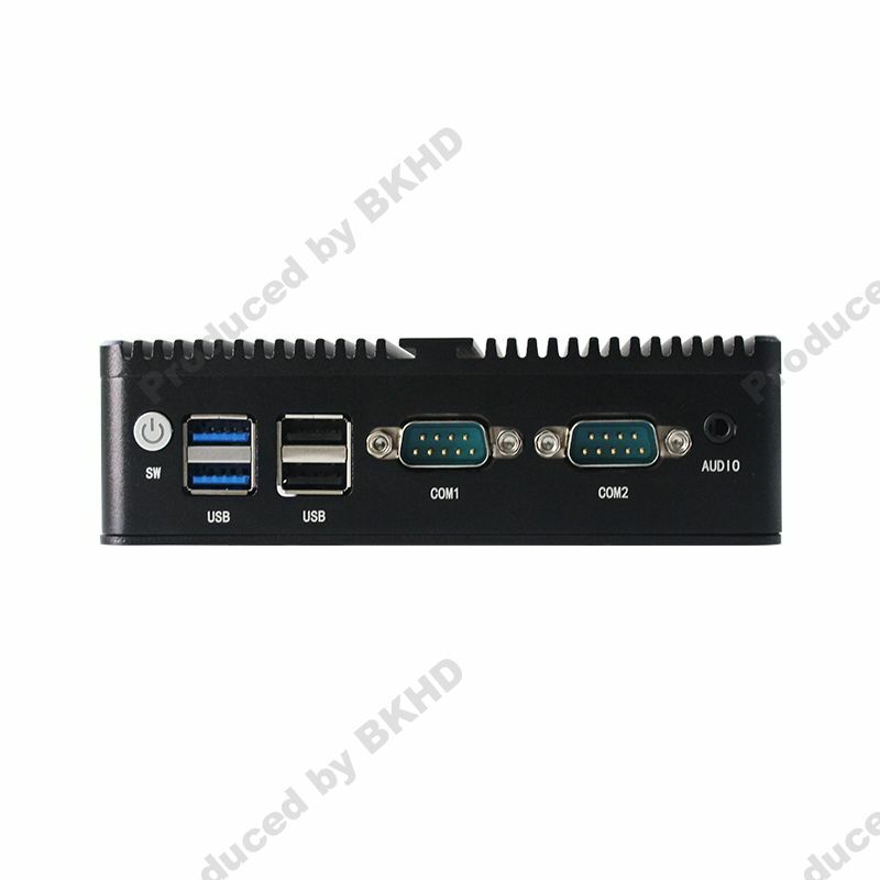 IKuaiOS Fanless Industrial Computer G30 2LAN Gigabit Ethernet Core i3 i5 for Automation IoT Machine Vision DAQ 2xRS232 1168-12