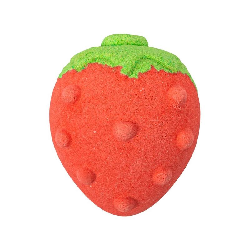 Entzückender Duft Erdbeer bad bombe befeuchtete glatte haut freundliche Badesalz kugeln reicher Schaum entzückende Farbe