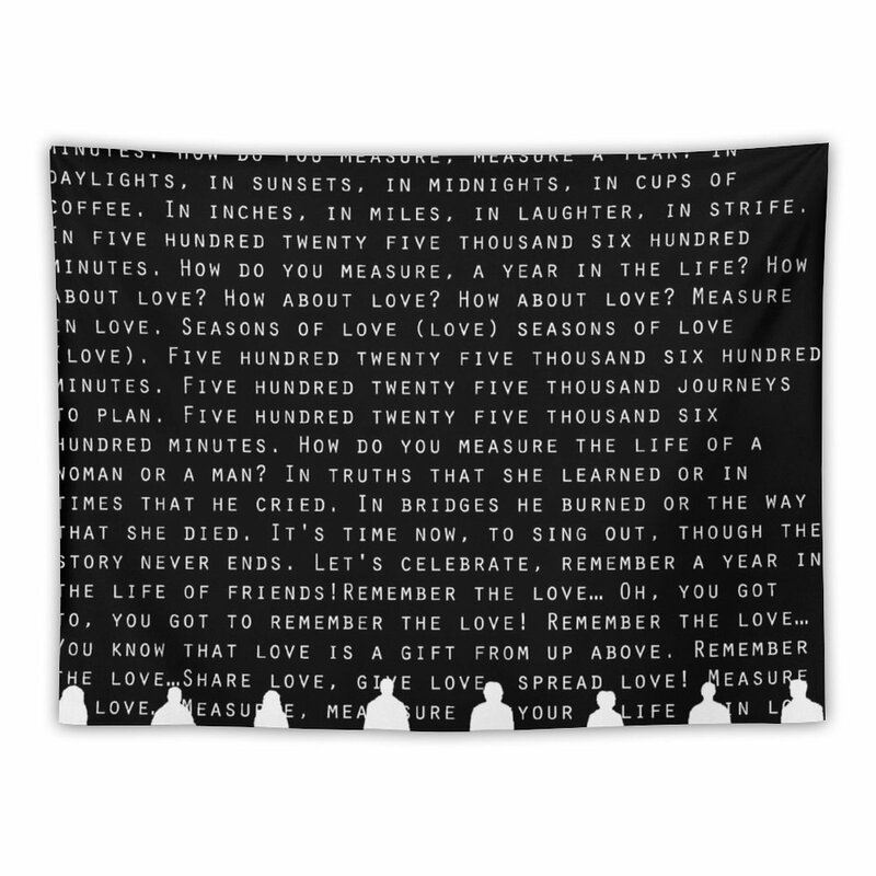 Seasons of Love(White) Tapestry Wallpaper Tapestry Wall Decorations