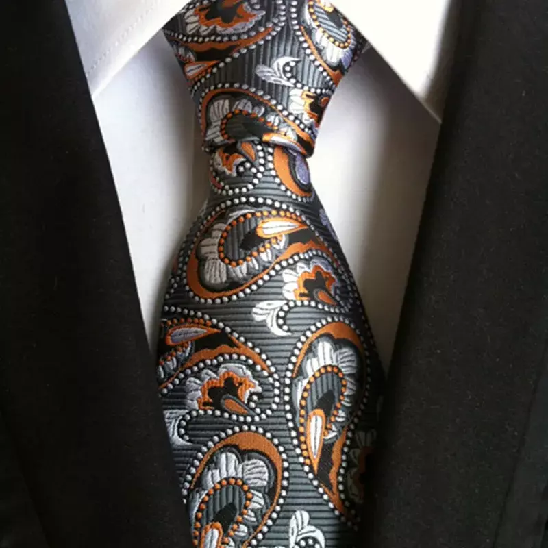 ربطة عنق من الحرير للرجال ، ربطة عنق من البوليستر ، أزياء العمل ، مربوطة باليد ، مناسبة لمكان العمل والزفاف