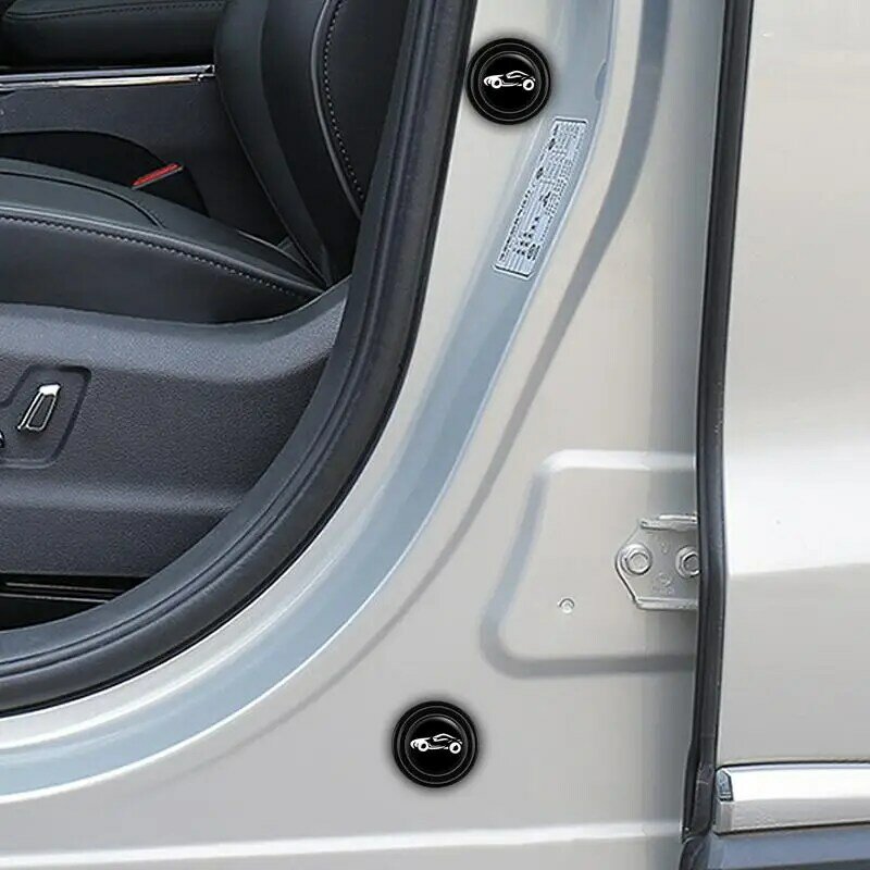 Car Door Shock Trunk Sound Insulation Pad Car Door Shock Absorbing Gasket Shockproof Thickening Anti-collision Cushion Stickers
