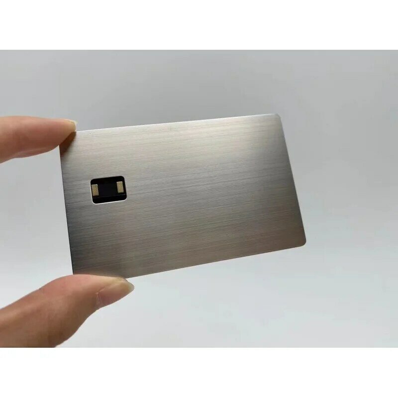 custom,Tap To Pay Contactless nfc Metal Credit Card Emv Chip Slot with hico magnetic stripe and signature panel