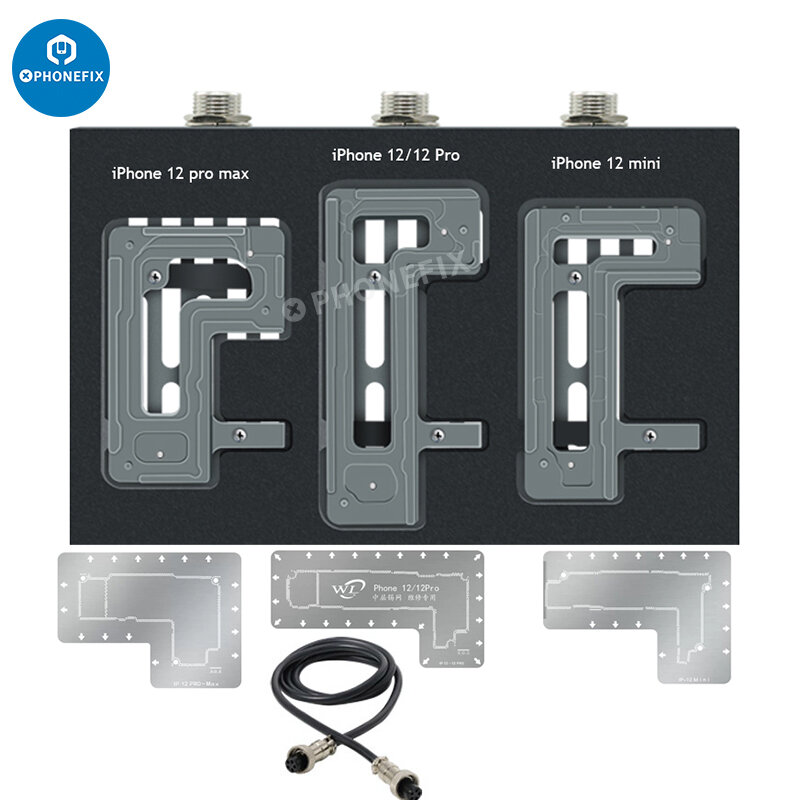 Wl ht007 intelligente zinn pflanzung geschichtete vorwärmung löt station für iphone X-14 pro max motherboard cpu ic chip repai