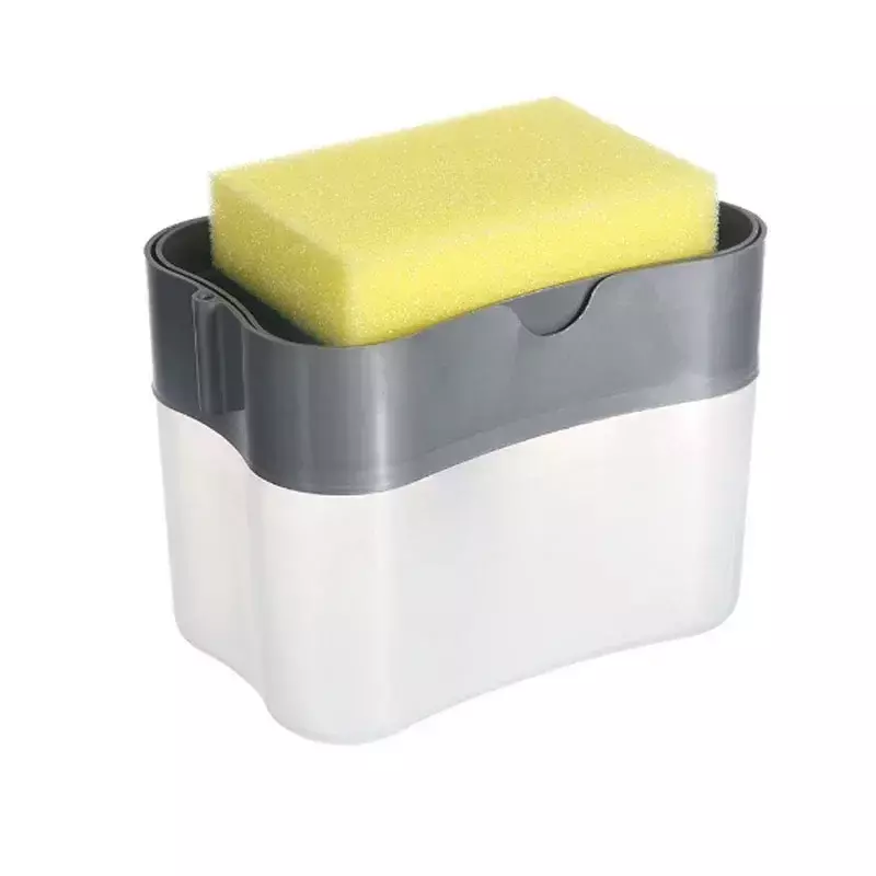 New Automatic Soap Dispenser Bottle for Liquid Soap Kitchen Sponge Soap Dispenser Ditchen Sponge Dispenser Manual Soap Dispenser