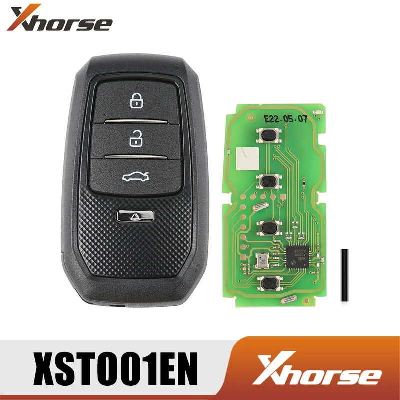 1pcs /lot XSTO01EN key Xhorse FENG.T Univeral TOY.T Smart Key for Toyota XM38 Support 4D 8A 4A All in One