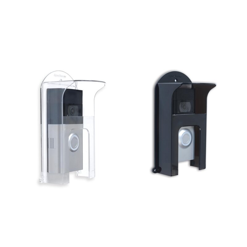 Пластиковый чехол от дождя для дверного звонка, подходит для моделей колец, дверной звонок, водонепроницаемый защитный экран, дверные звонки