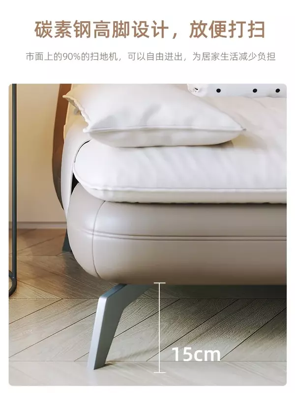 Латексный современный минималистичный прямой Четырехместный диван для гостиной квартиры