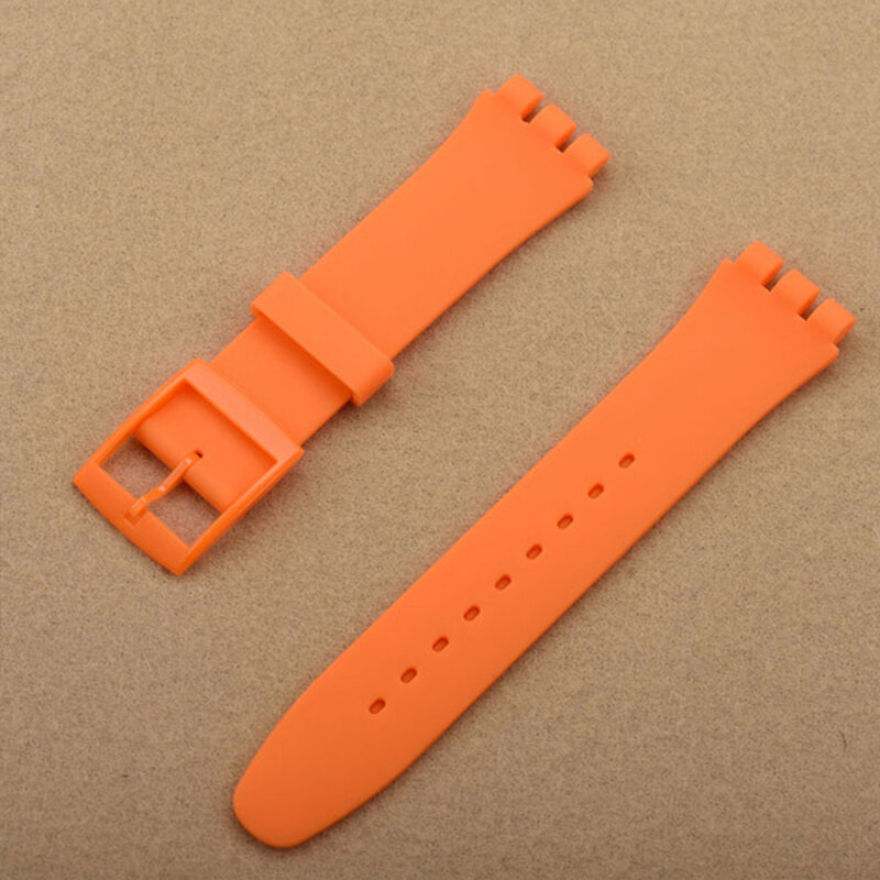 1PC Colorful Pin Buckle Plastic Watch Buckle Swatch Strap Plastic Replace Pin Buckle Wrist Watch Accessories 16Mm 19Mm 20Mm