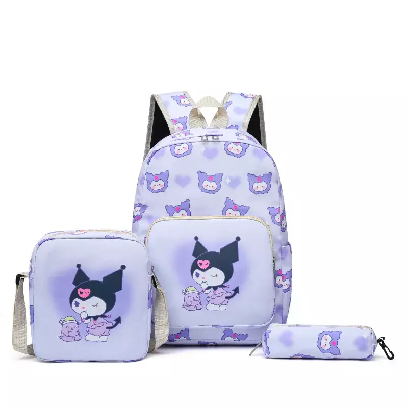 Sanrio New Pacha Dog Student Schoolbag Large Capacity Melody Lightweight Waterproof Cartoon Cute Clow M Backpack