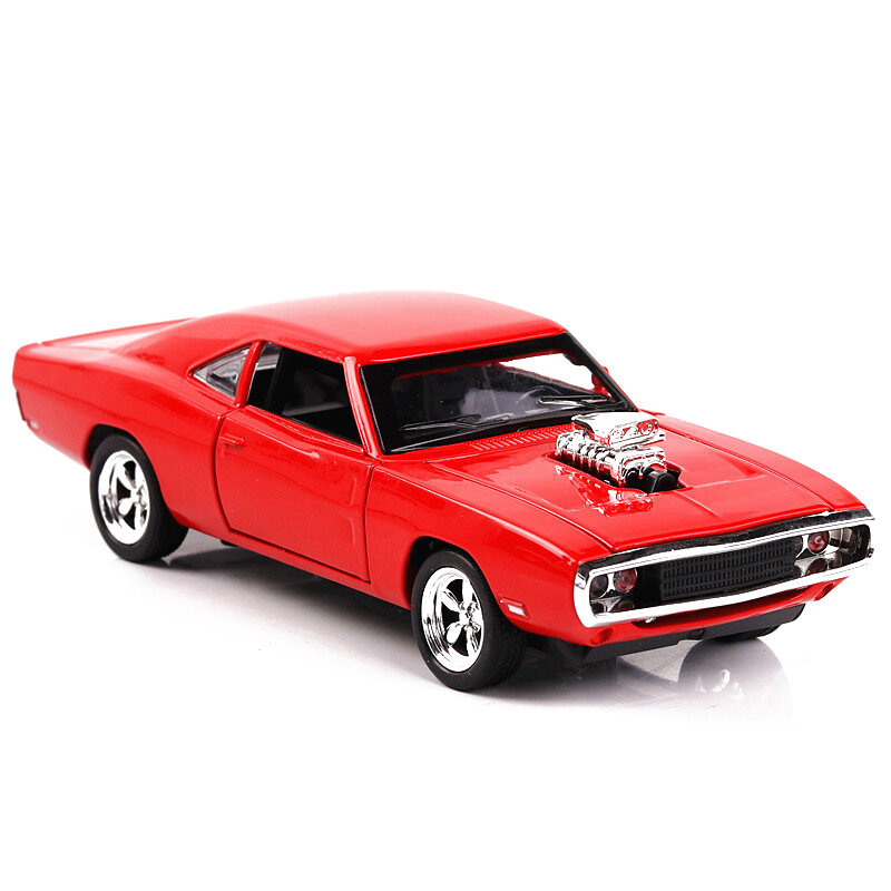 Mini Auto-1:32 Dodge Charger, The Fast and The Furious, Alloy Car Models, Kids Toys for Children, Classic Metal Cars