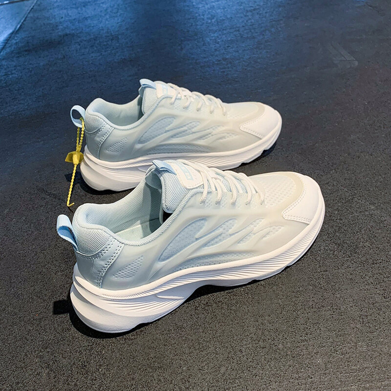 Damskie sportowe trampki 2023 nowe modne buty do biegania lekka miękka podeszwa amortyzacja buty do biegania