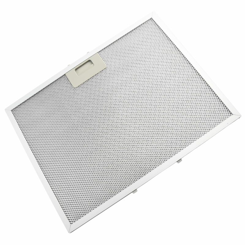 Filtro a rete metallica durevole filtro per cappa argento 400X300X9mm filtro di aspirazione per ventilazione a circolazione d'aria migliorato