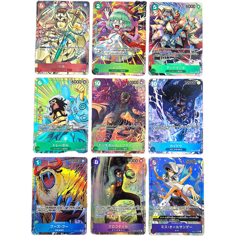 Versão japonesa Replica Anime Cards, One Piece, OPCG, Boa Hancock, Nami, Lei, Ás, Luffy, Yamato, Yamato, jogo, coleção