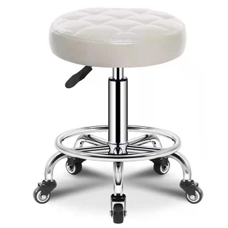 Salão de beleza mobiliário cabeleireiro fezes barbeiro cadeiras beleza unha polia stylis cadeira tatuagem liftable cadeira de trabalho rotativo